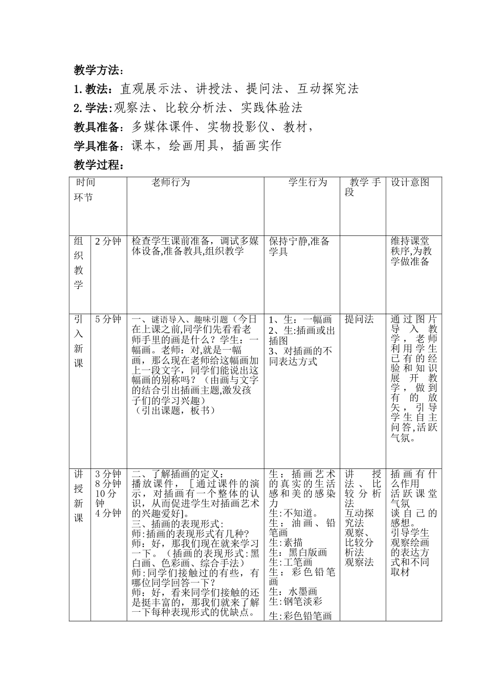 插画艺术教案_第2页