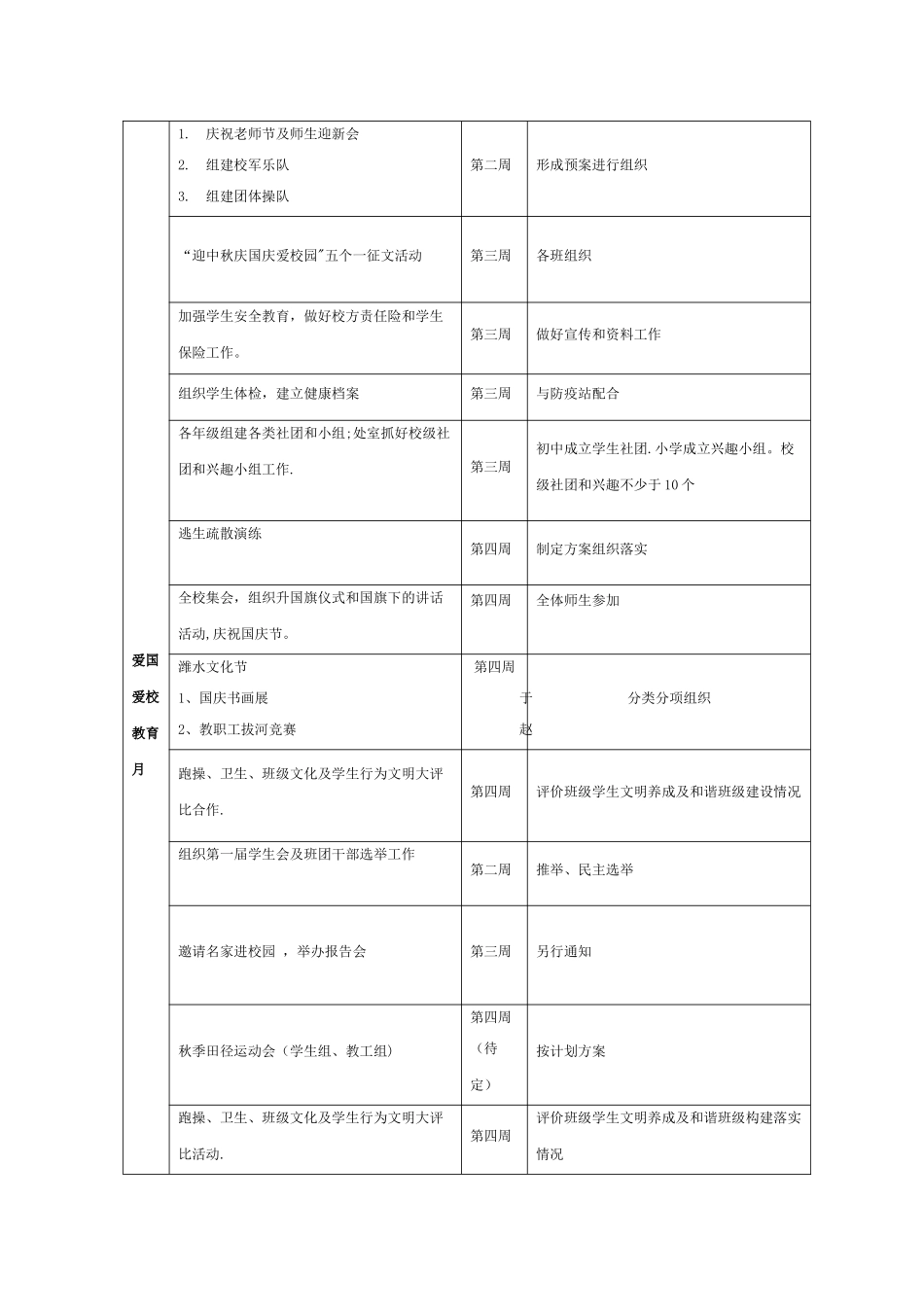政教处第一学期工作计划_第3页