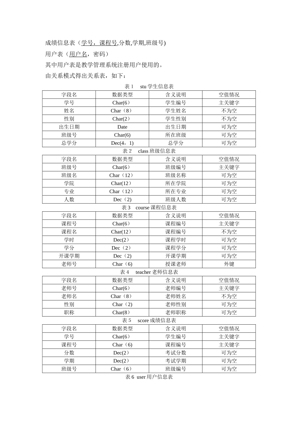 教学管理系统的设计与实现_第3页