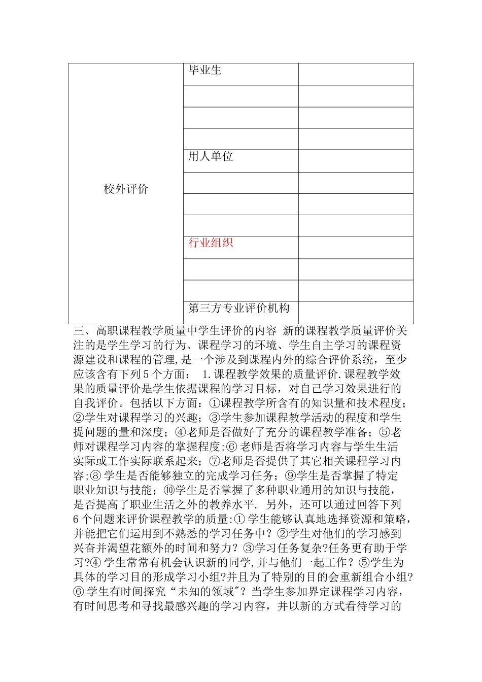 教学质量评价体系_第2页