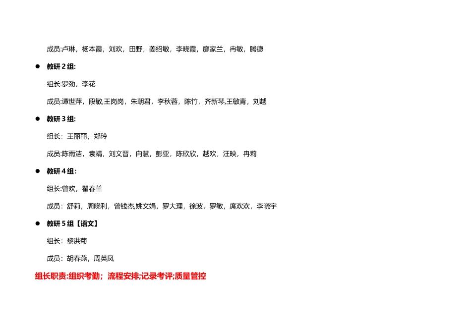 教学部管理架构及职责划分_第3页
