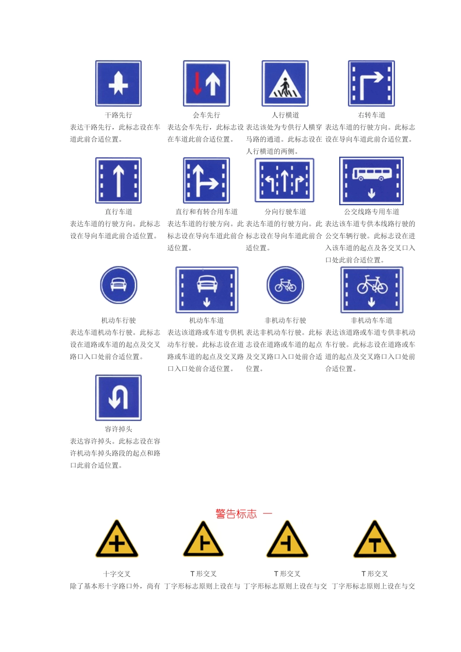 2025年考驾校之交通标志_第2页