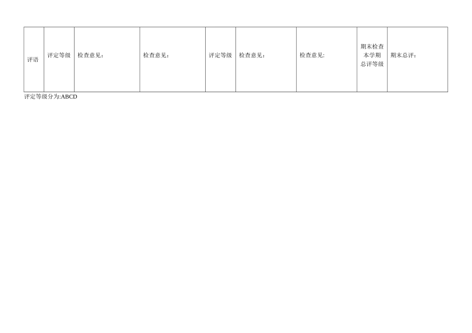 教师教学常规检查表_第2页