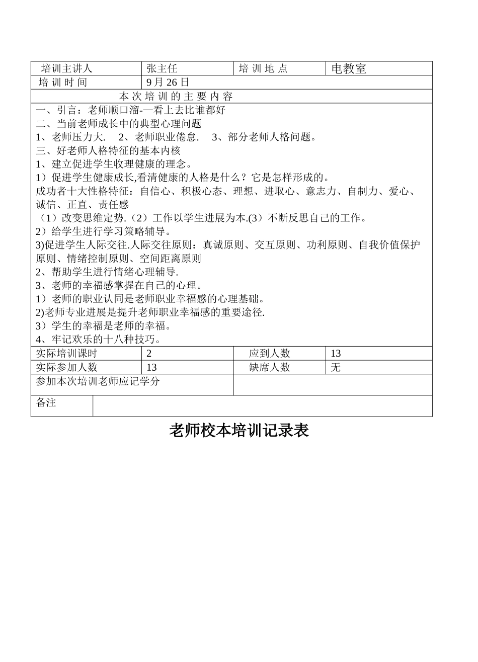 教师校本培训记录表_第3页