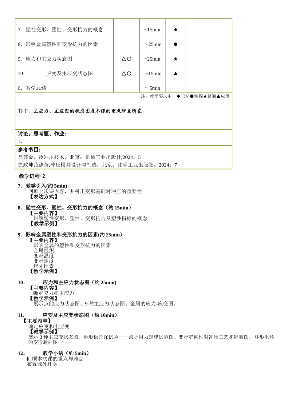 教案《冷冲压工艺及模具设计》_第3页