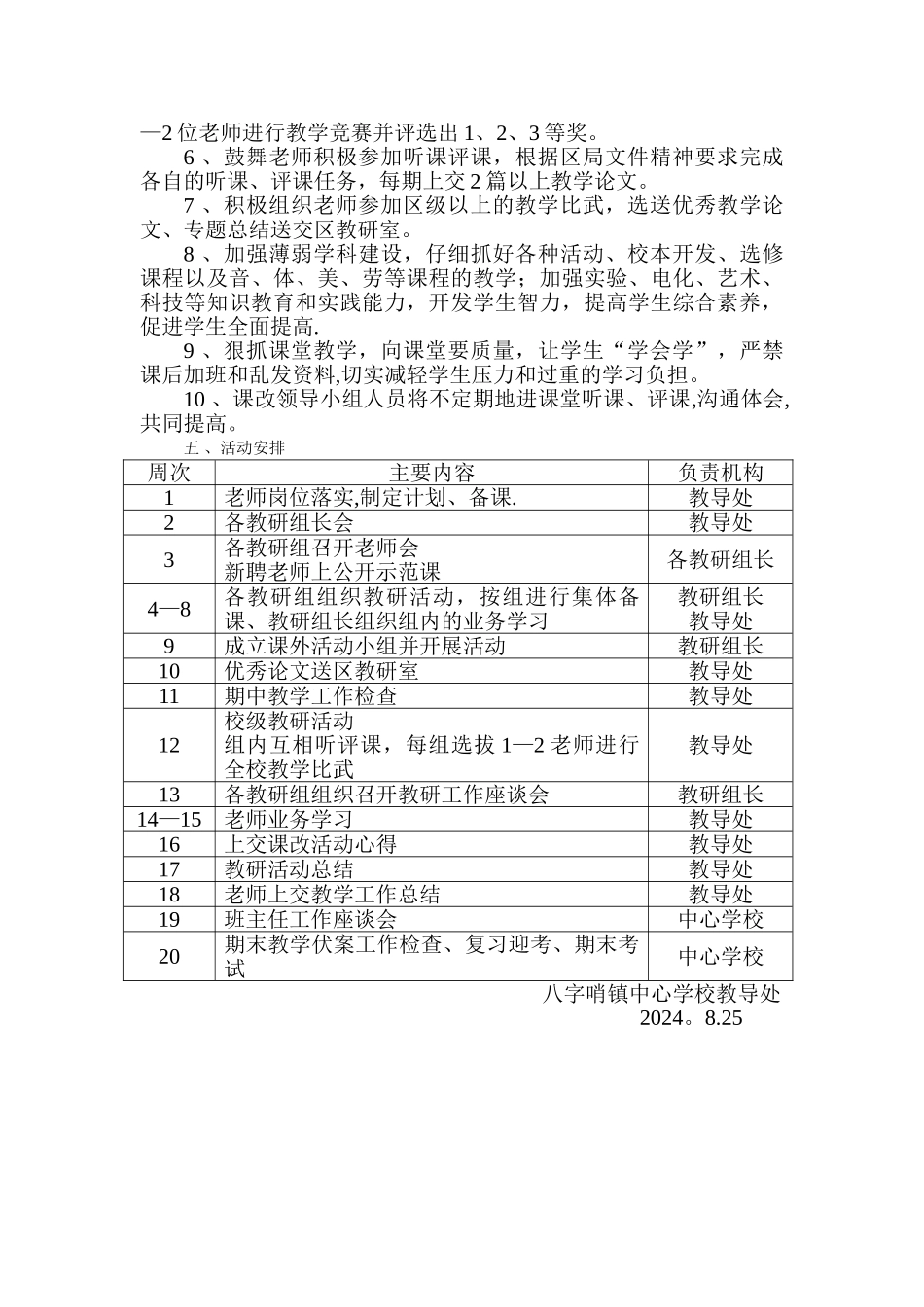 教研教改工作计划_第2页