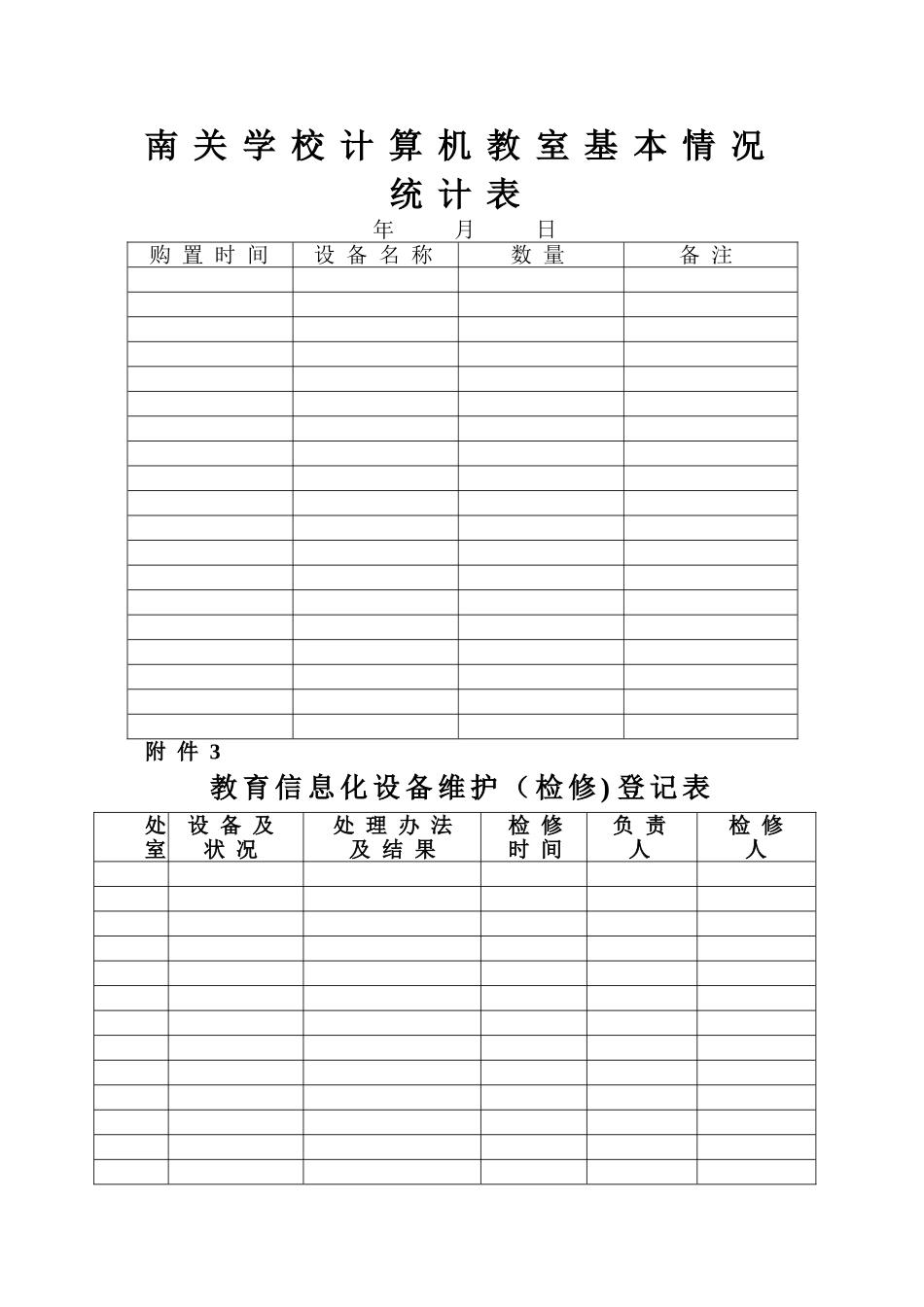 教育信息化统计表_第2页