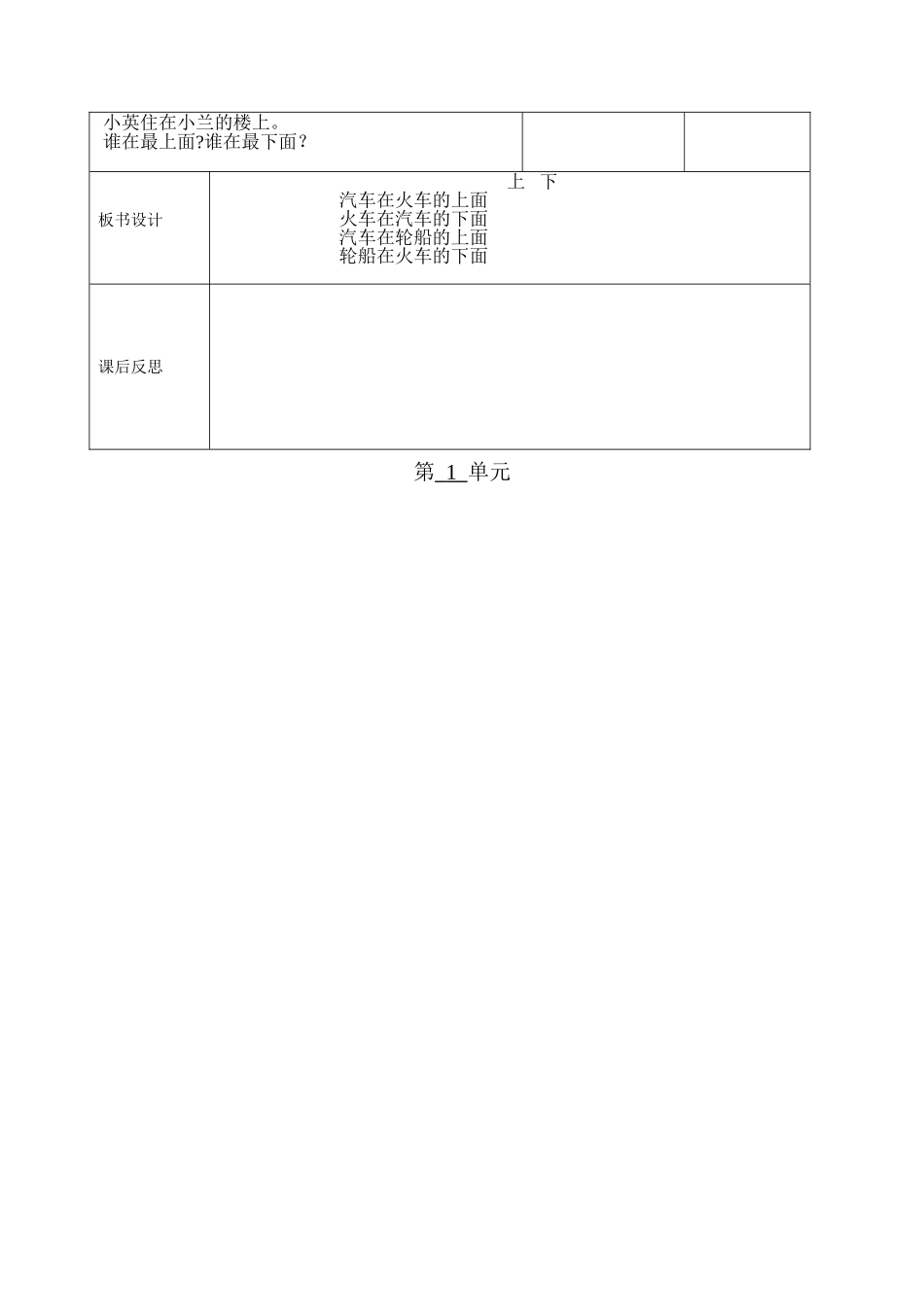 数学一年级下册一-二单元电子教案_第3页