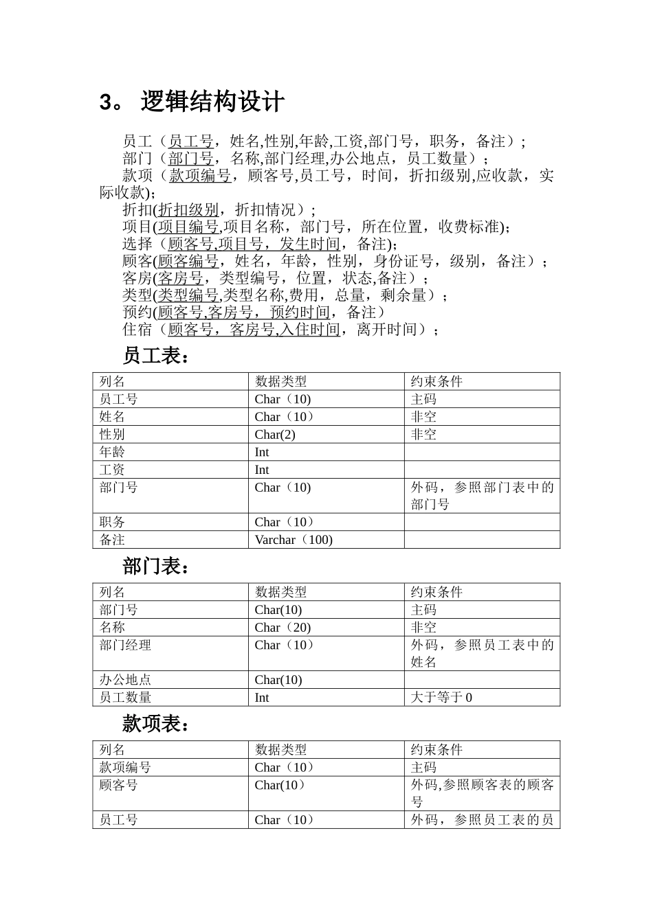 数据库项目-酒店管理系统_第2页