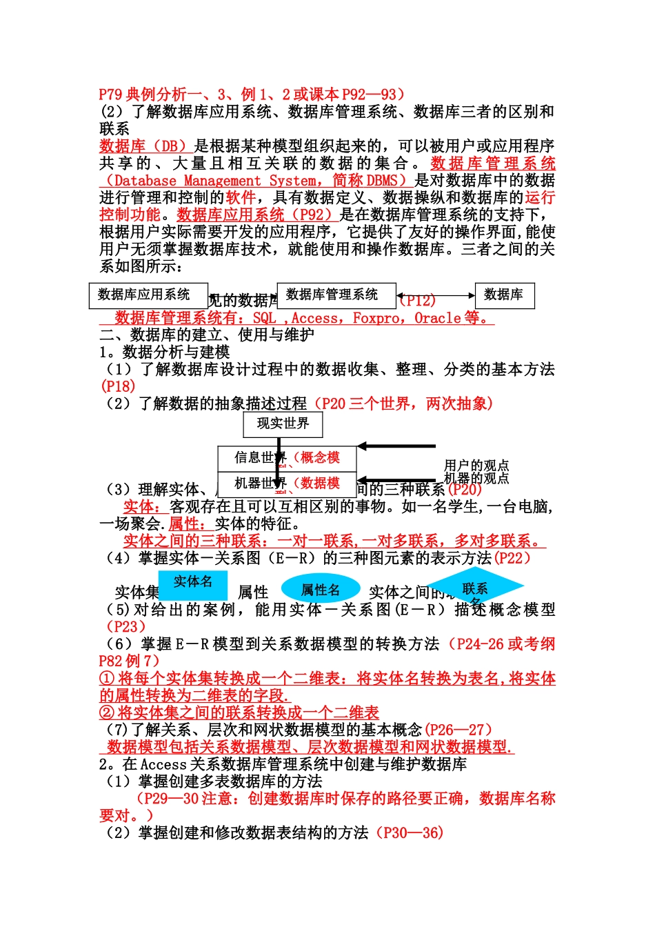数据管理技术复习材料_第2页