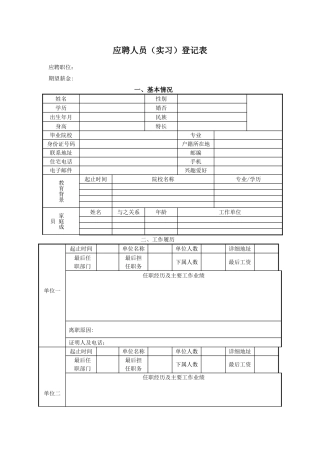 整套人事制度与表格