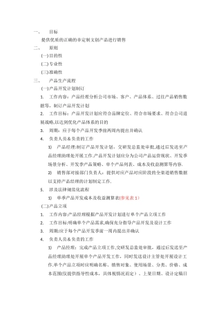 文创产品研发流程