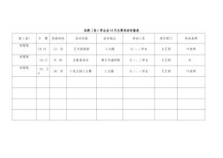 文艺部3月工作计划