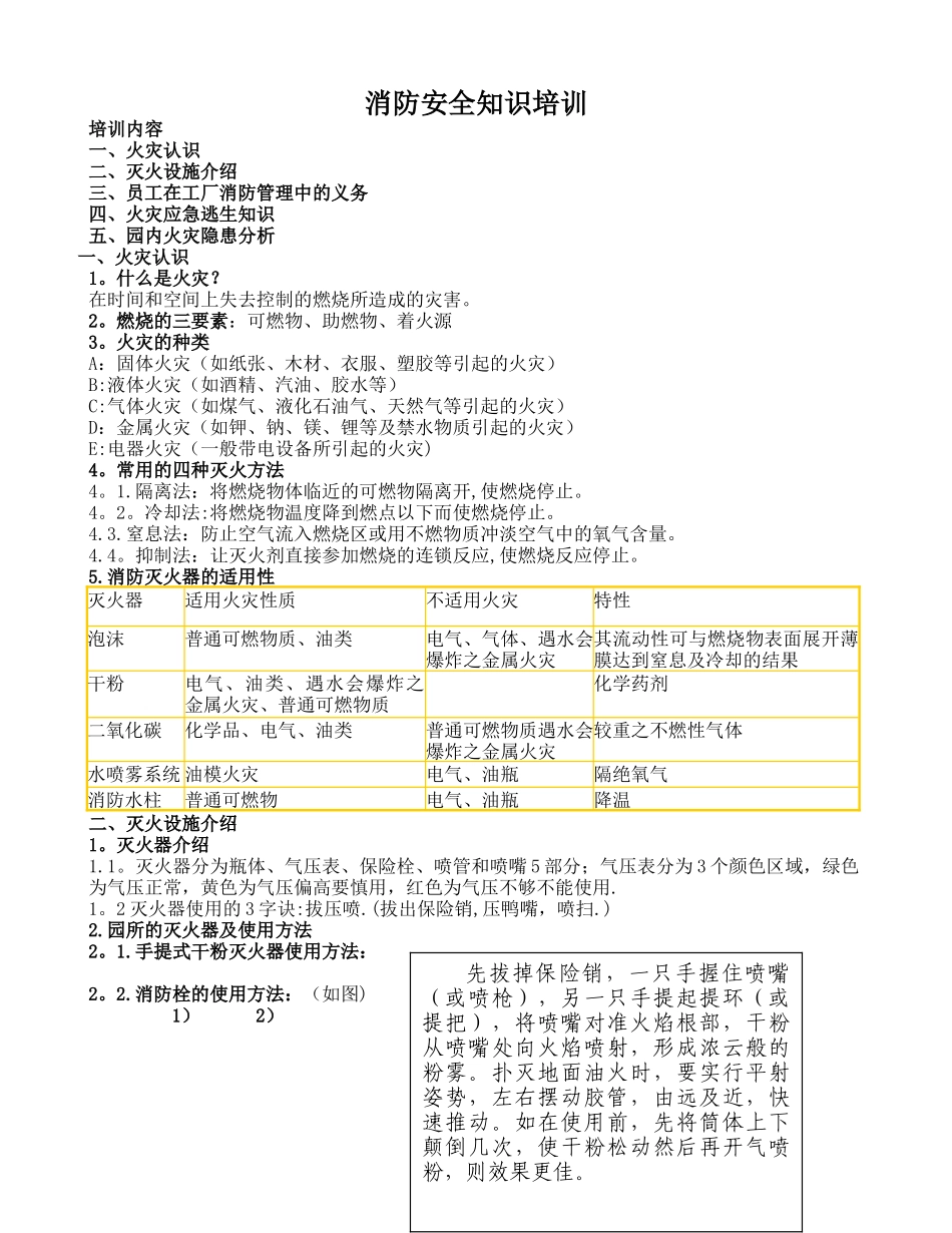 新入职员工消防安全培训_第1页
