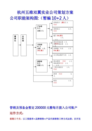 新公司成立规划策划方案40335