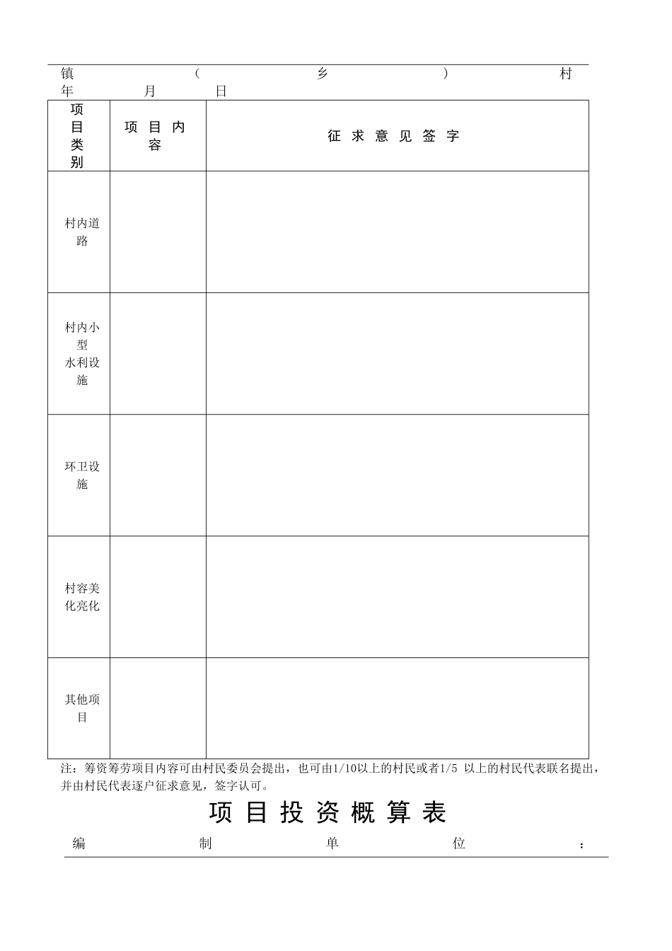 新农村建设相关流程及表格_第3页