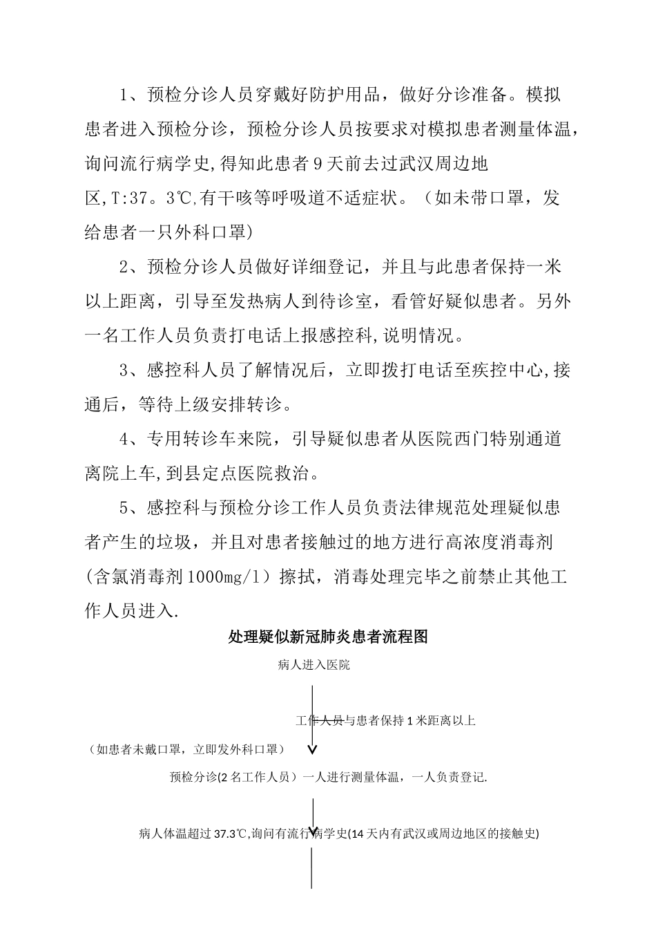 新冠肺炎疑似病人处理应急演练方案.doc_第3页