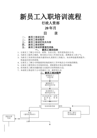 新员工入职培训流程51342