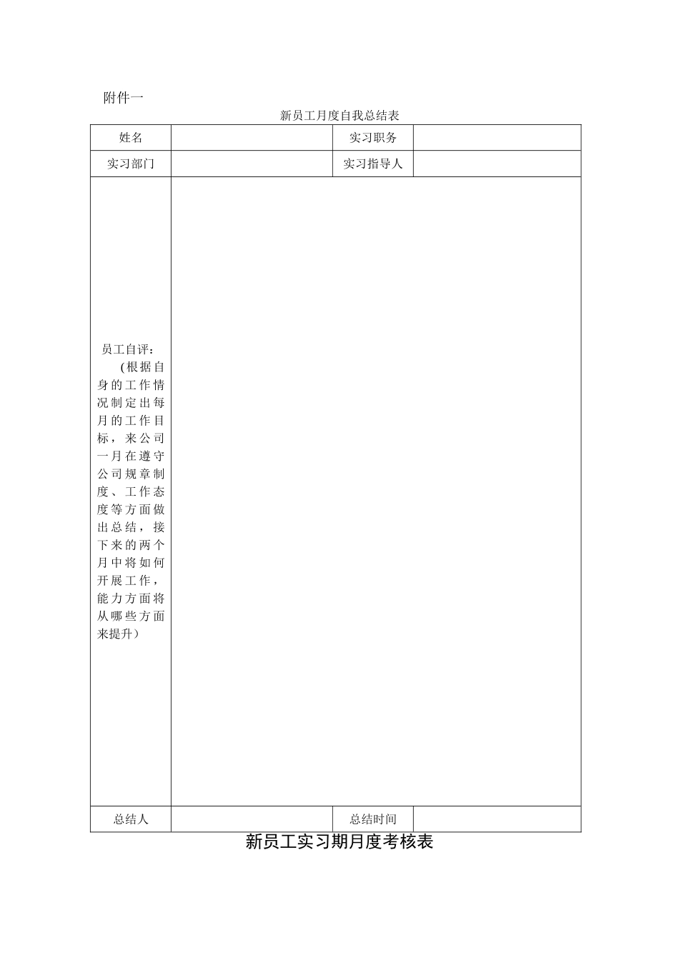 新员工实习期考核办法_第2页