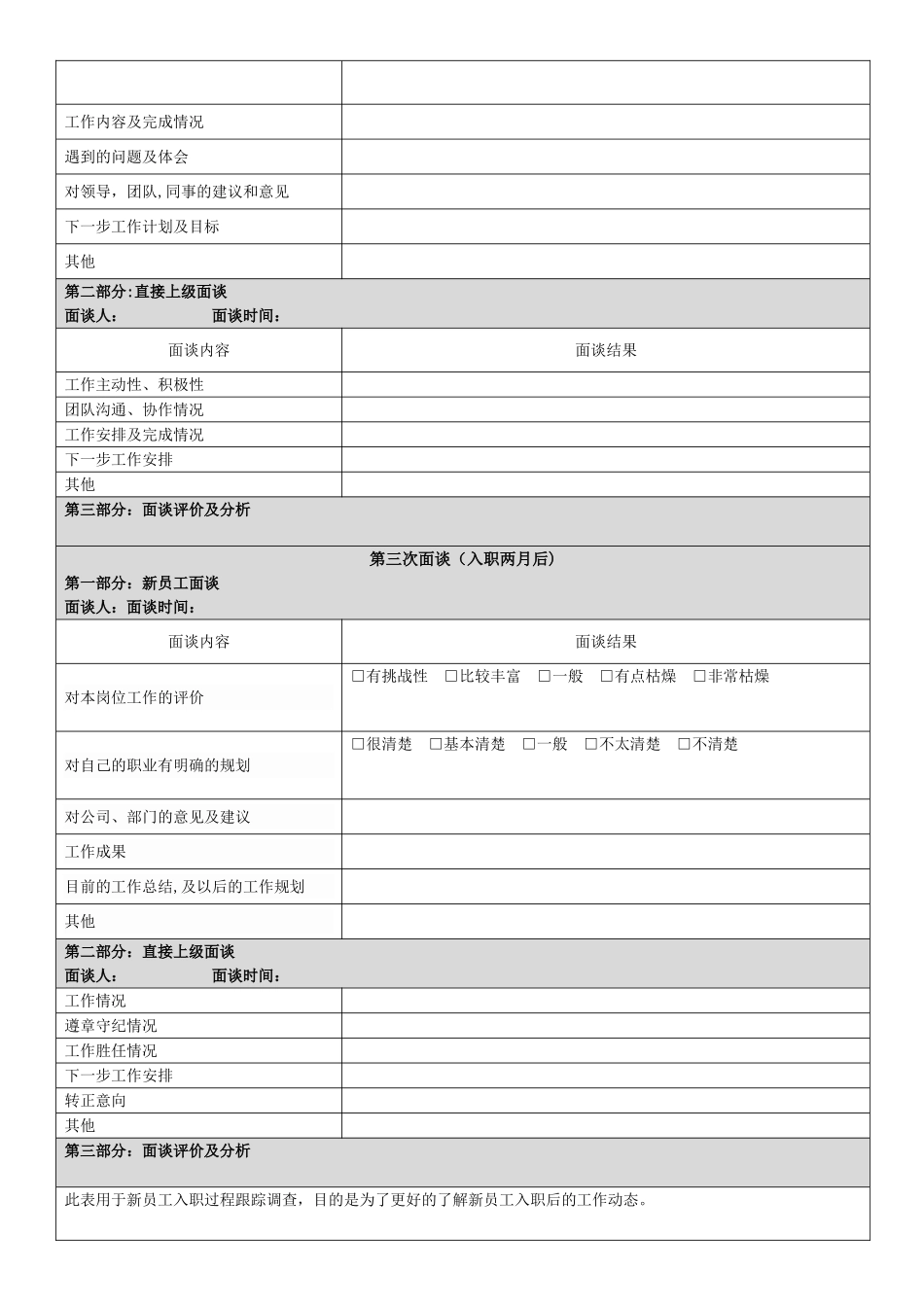 新员工试用期跟踪表_第2页
