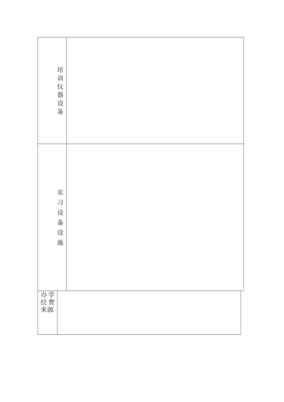 新增职业培训工种审批表_第3页