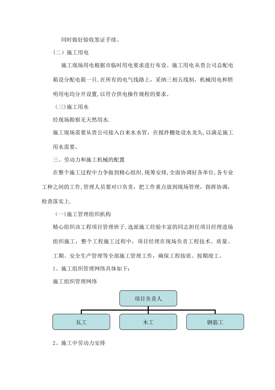 新建围墙工程施工组织设计_第2页