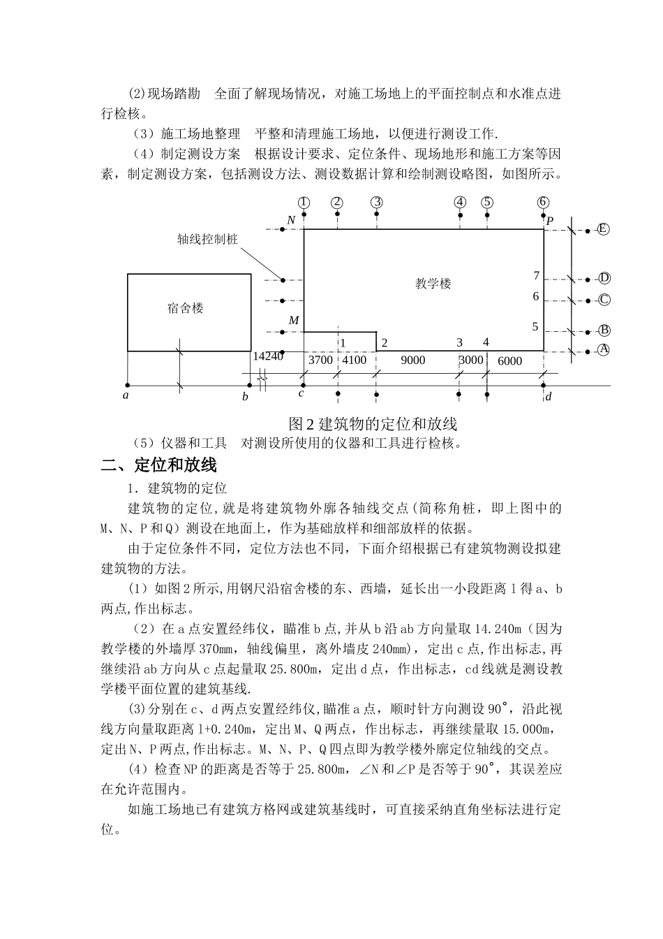 新手施工员测量放线步骤_第2页