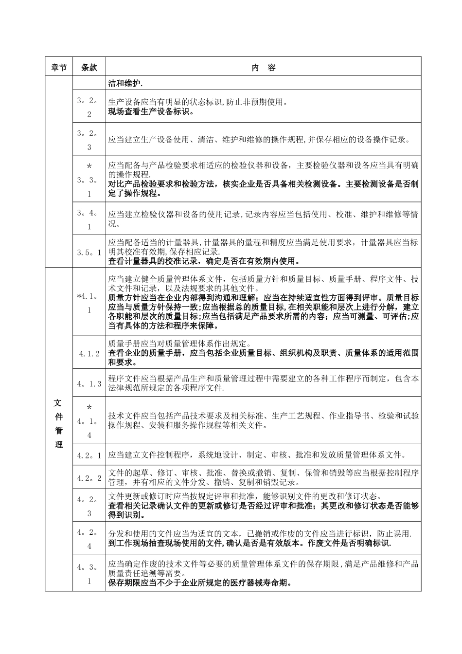新版--医疗器械生产质量管理规范_第3页