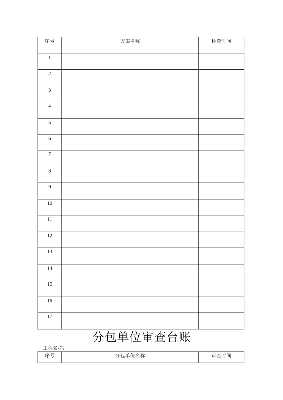 新版监理安全表格、台账_第2页