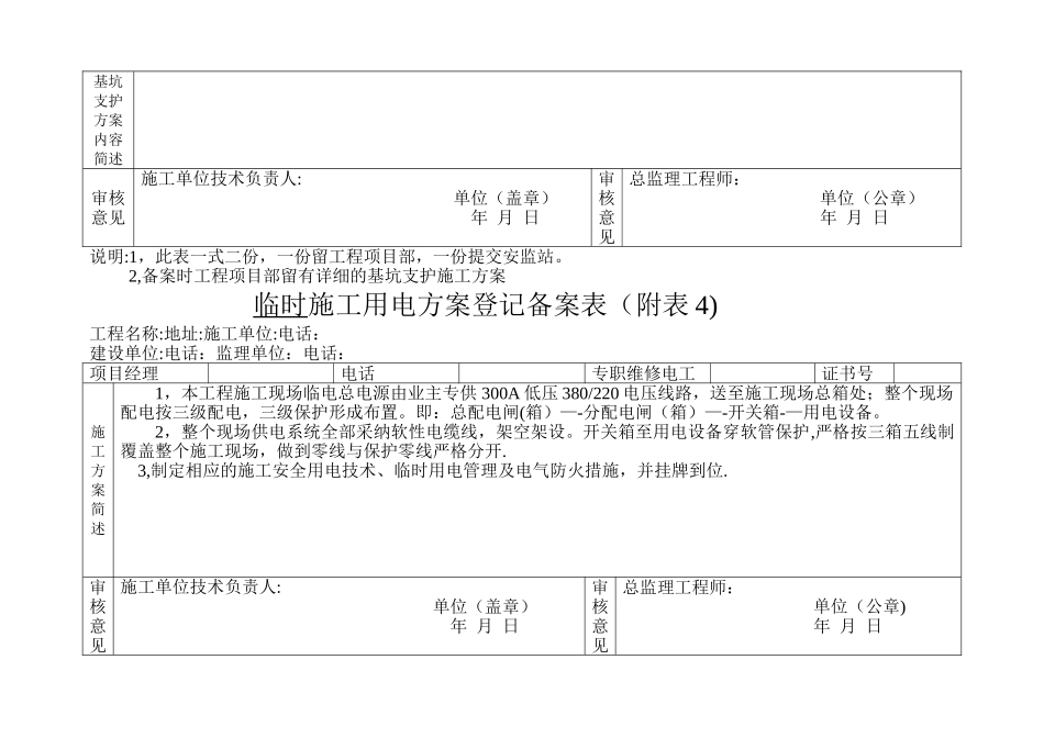 施工方案登记备案表_第3页