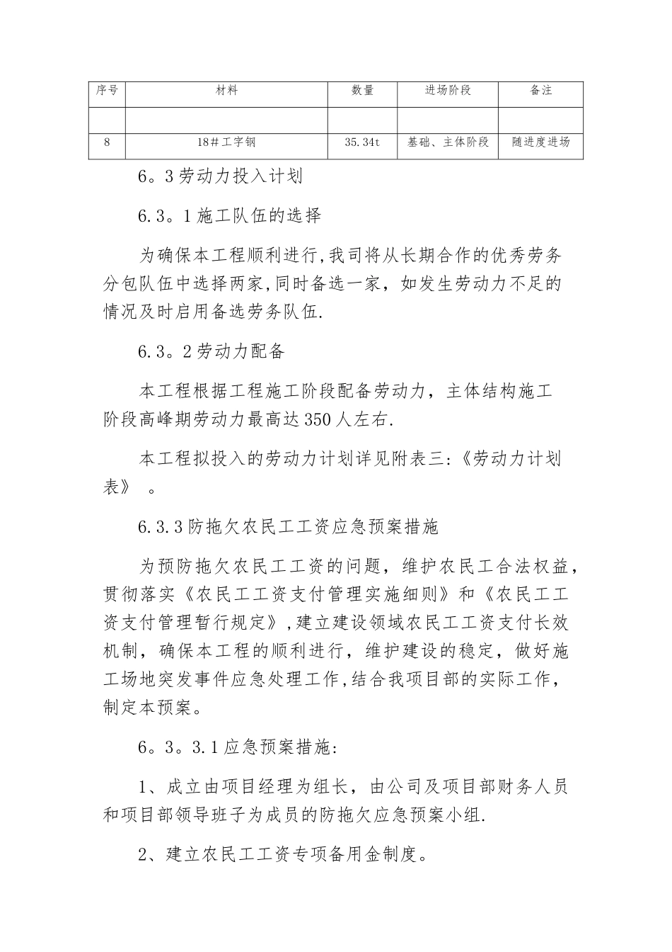 施工机具及劳动力配置_第2页