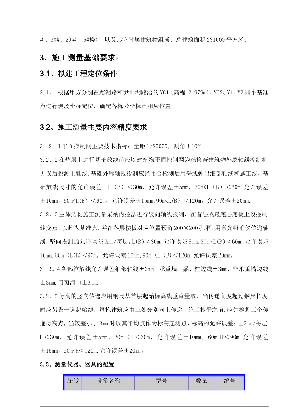 施工测量专项施工方案_第3页