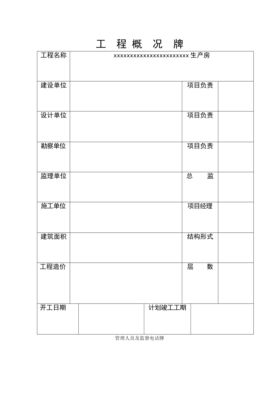 施工现场七牌一图的制作及内容_第1页