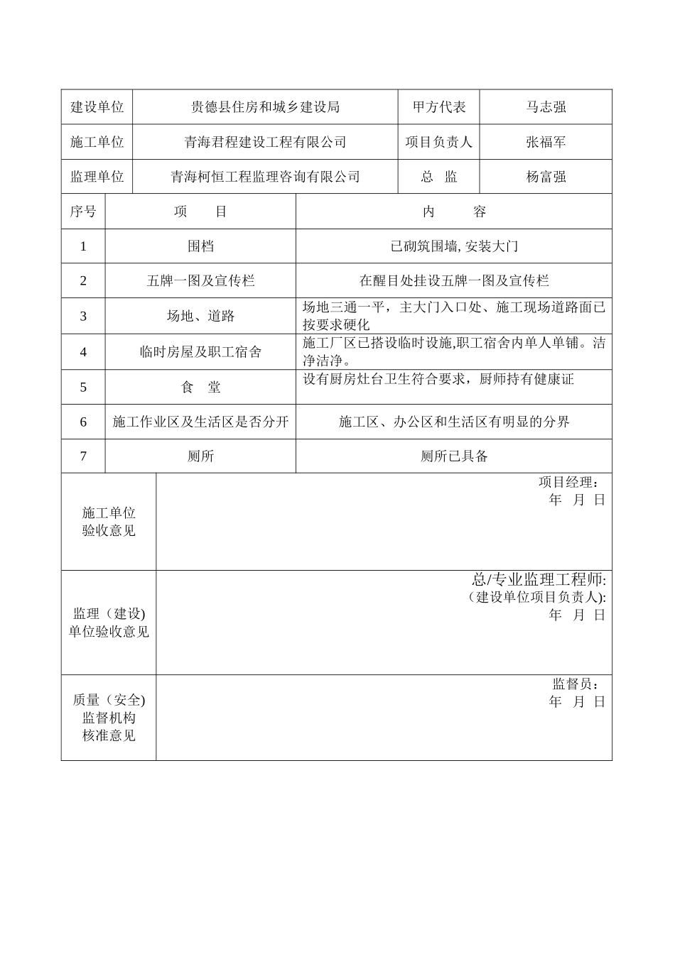 施工现场临时设施验收记录1_第2页