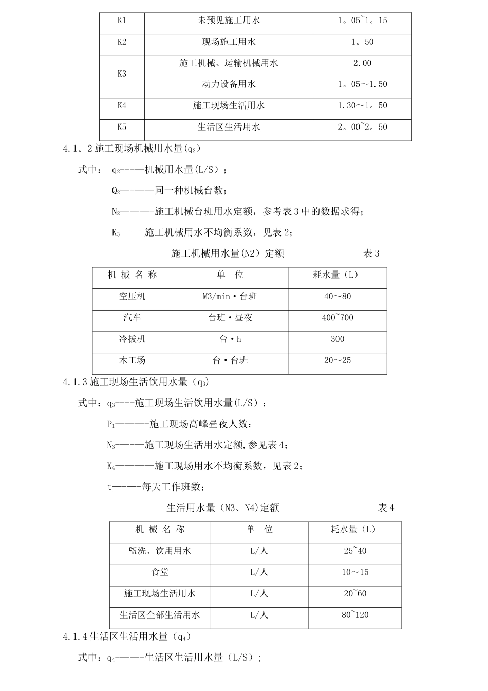 施工现场临水施工方案_第3页
