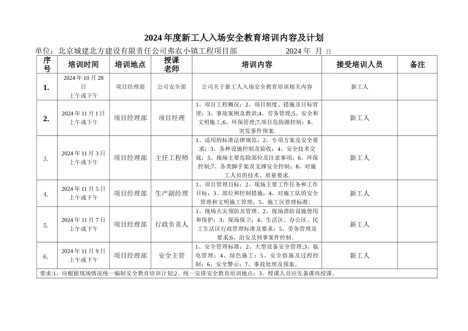 施工现场安全教育培训试题大全_第3页