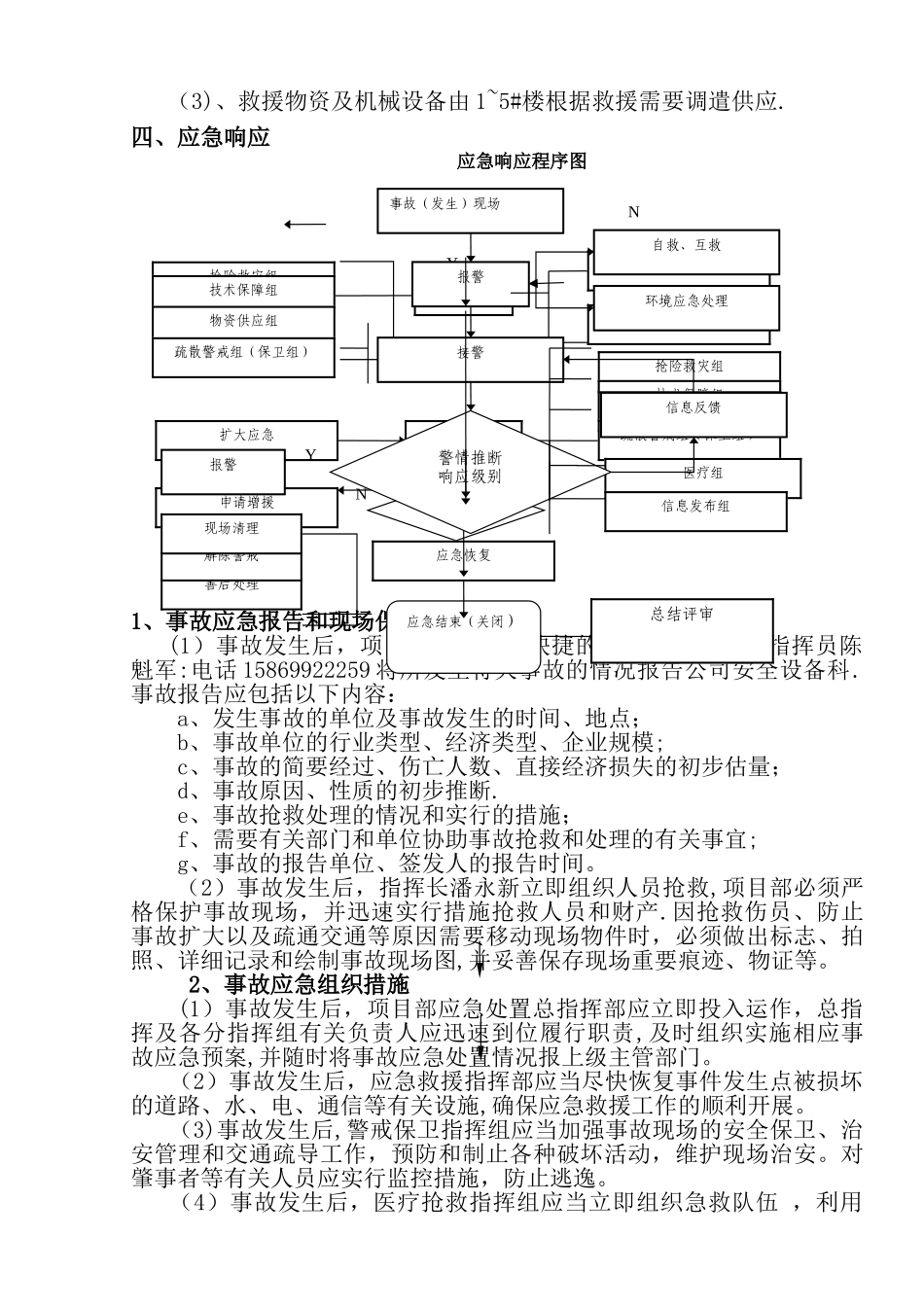 施工现场应急预案专项施工方案._第3页