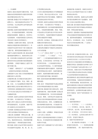 2025年自考旅游资源规划与开发