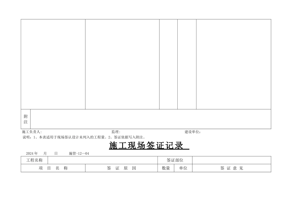 施工现场签证记录_第3页