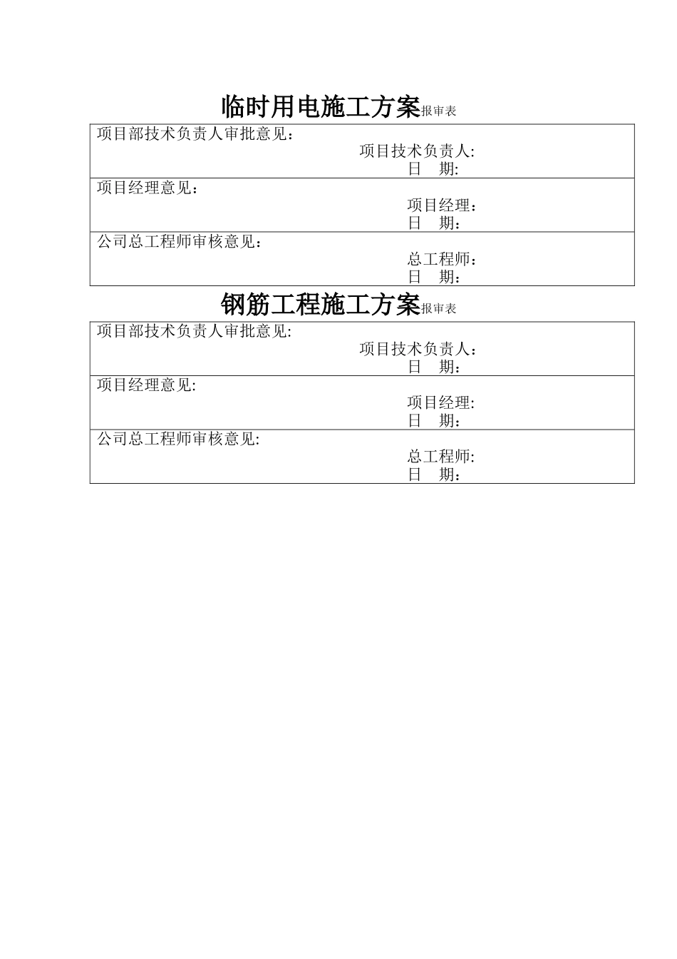 施工组织设计(内审表)_第3页