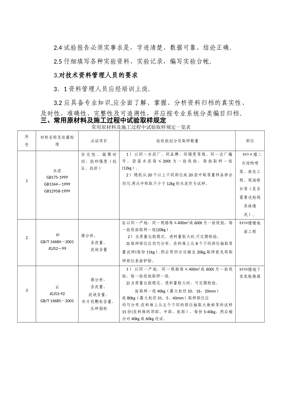 施工试验检验计划_第2页