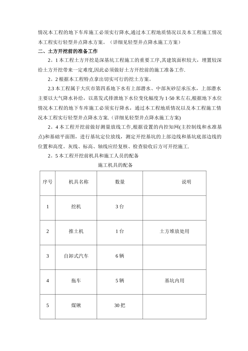 施工降水方案_第2页
