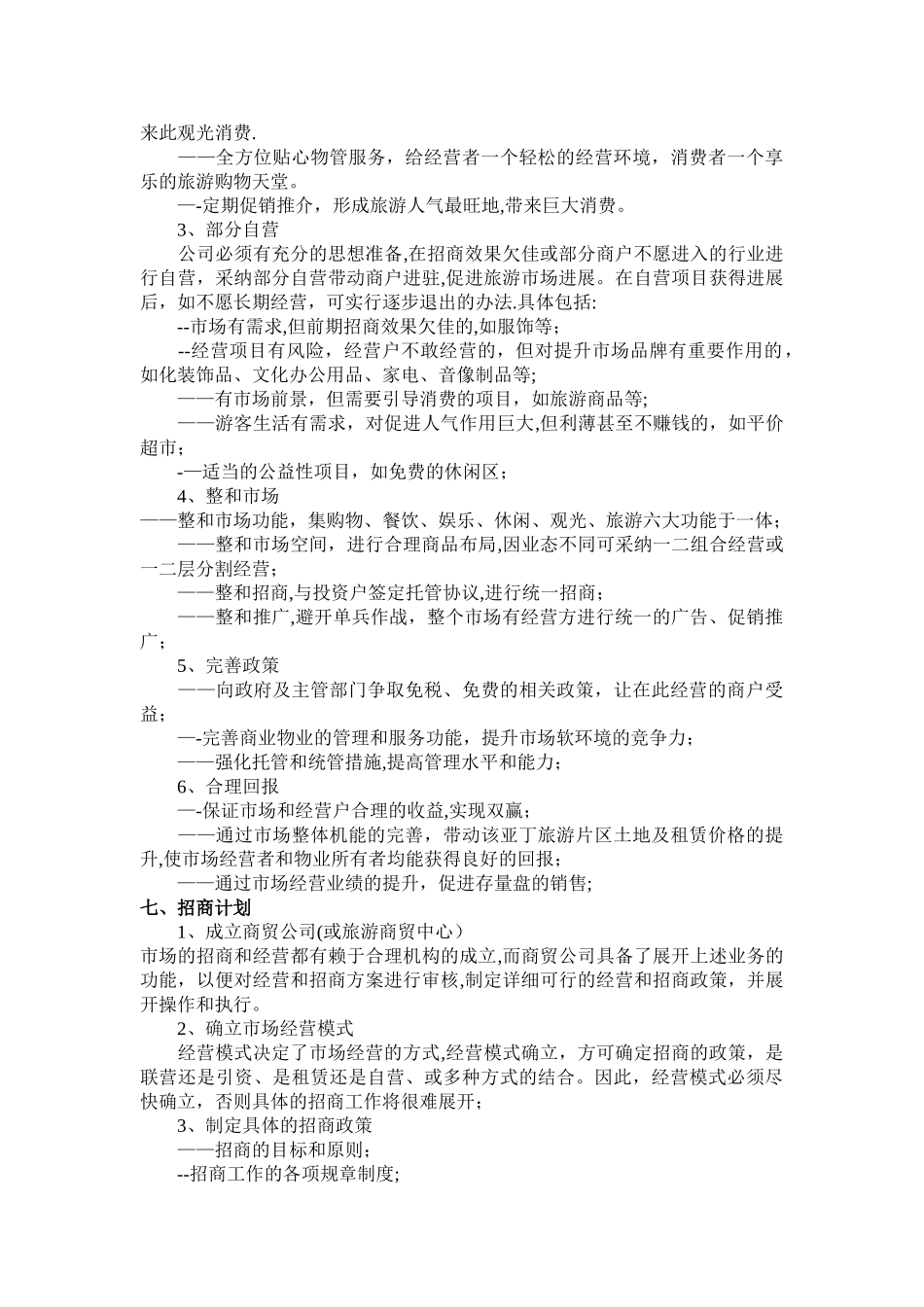 旅游景区商业街《思路定位及运营设想方案》_第3页