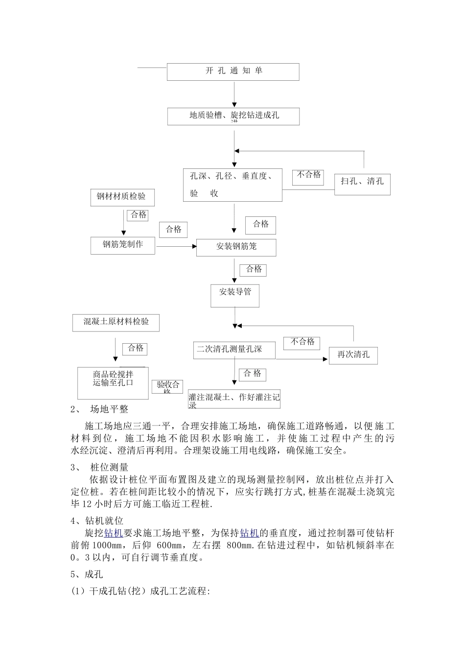 旋挖钻孔灌注桩及后注浆专项施工方案_第3页