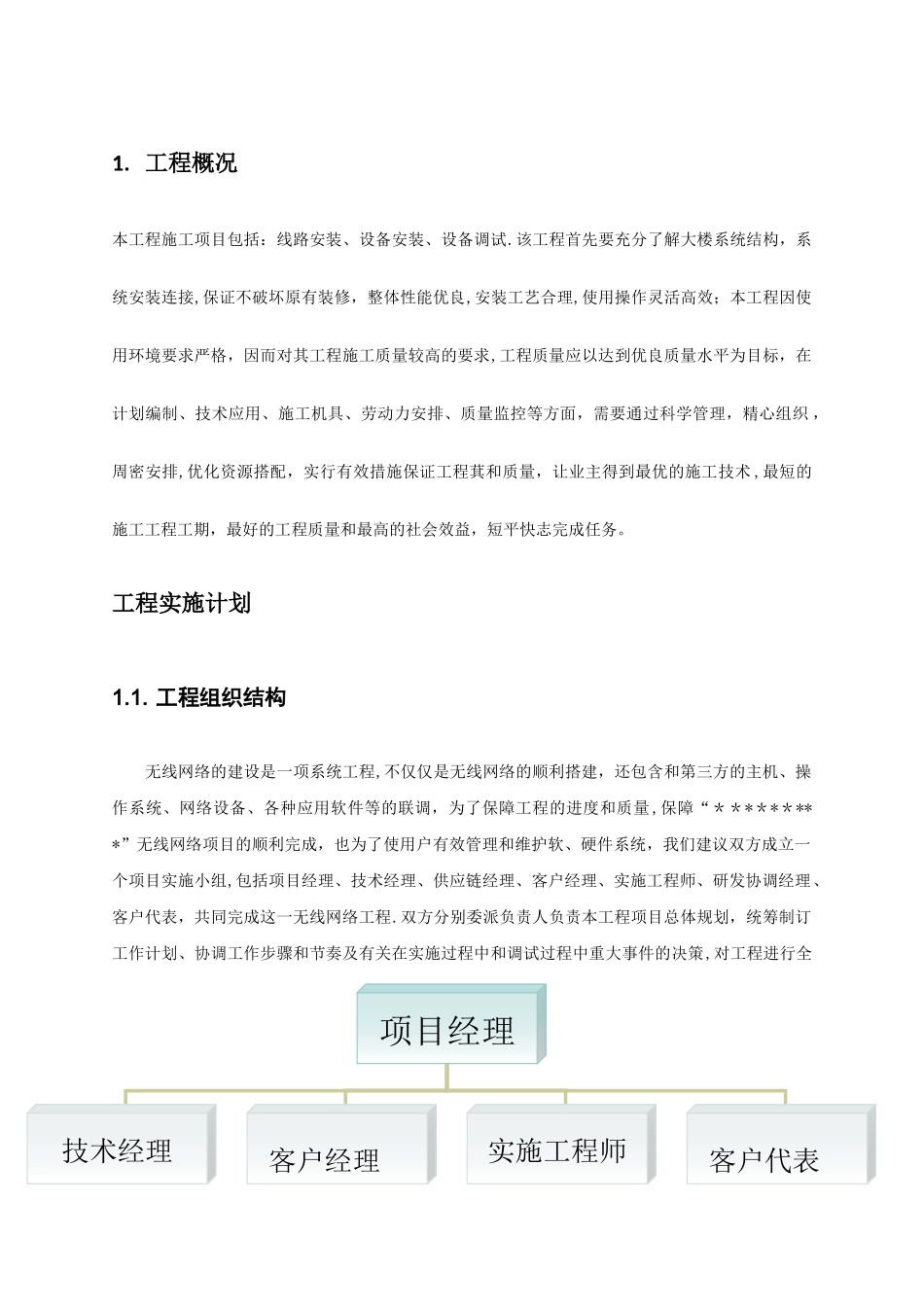 无线网络工程施工管理及技术方案_第2页