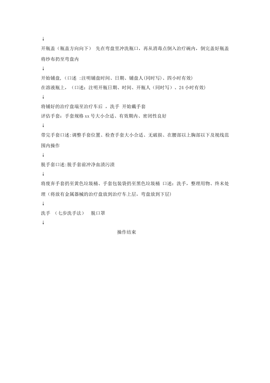 无菌操作流程_第2页