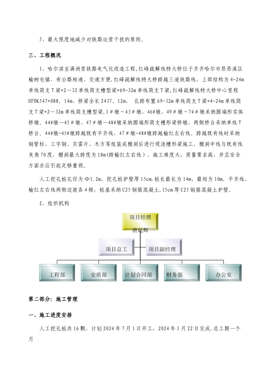 既有线人工挖孔桩施工方案_第2页