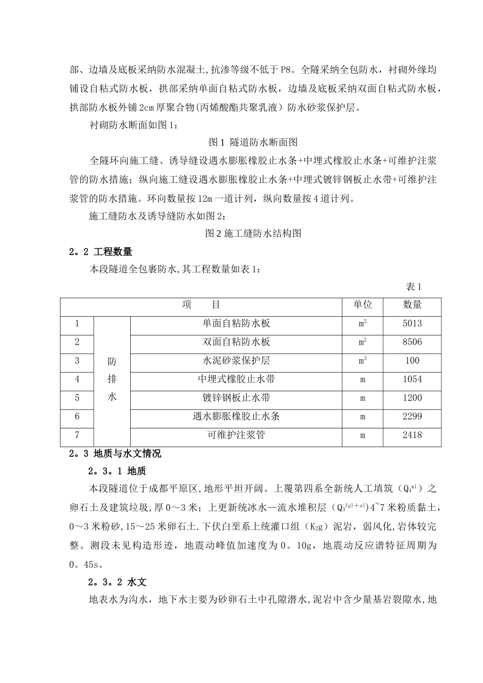 明挖隧道防水施工方案_第2页