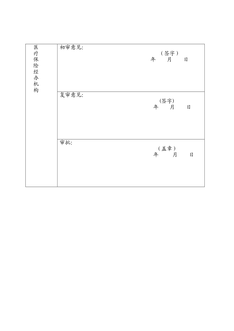 昭通市特殊病慢性病门诊待遇申报表_第3页
