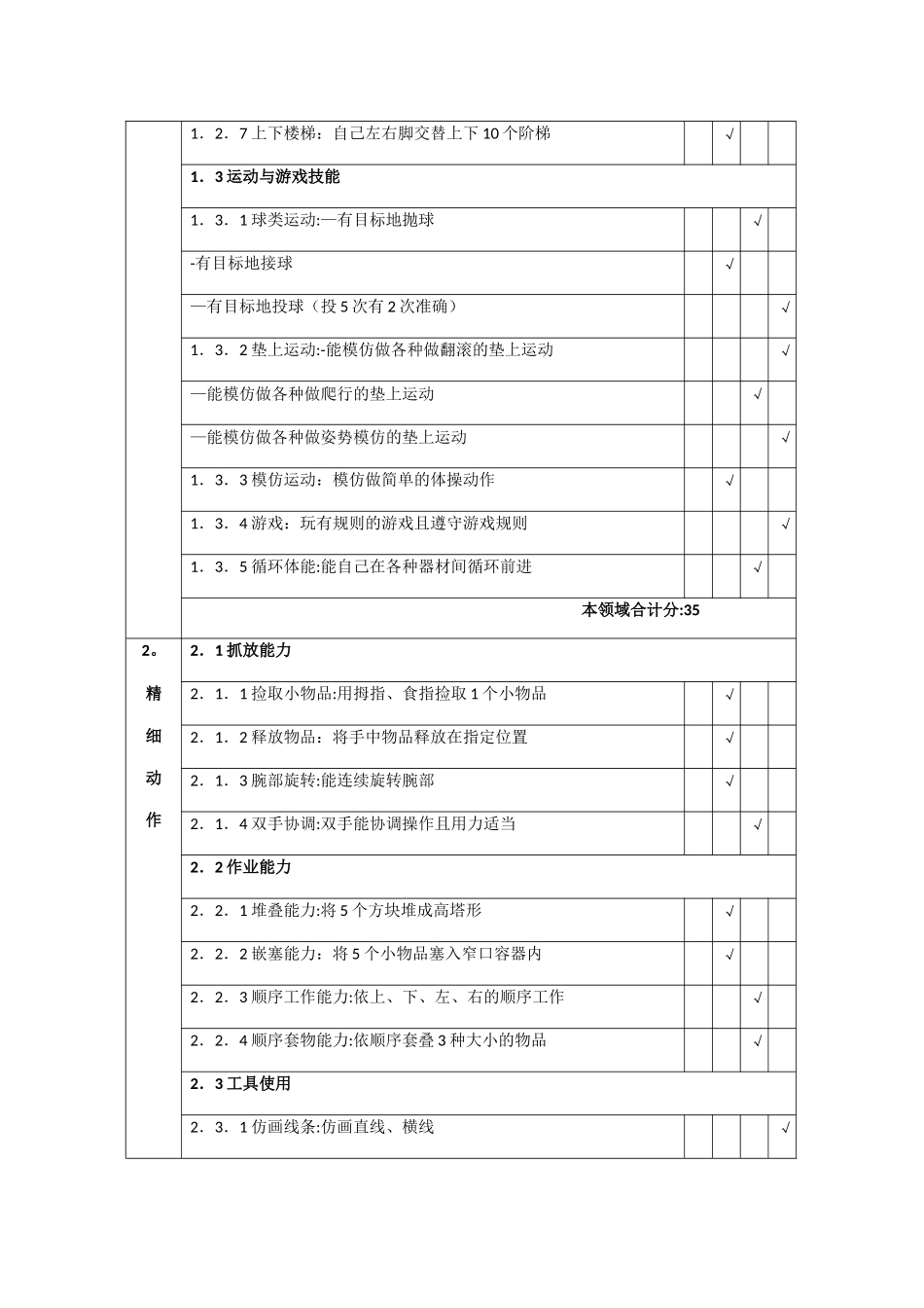 智力残疾儿童学习能力评估表_第2页